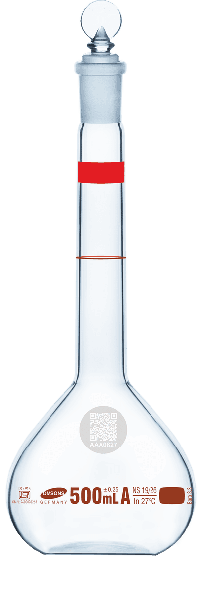 Omsons volumetric flask
